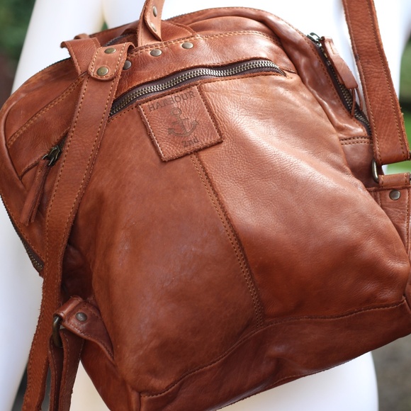 Harbour 2nd Leather Backpack - Picture 7 of 12